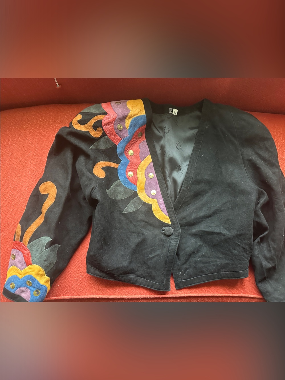 “80s” Vintage Suede/Leather Jacket